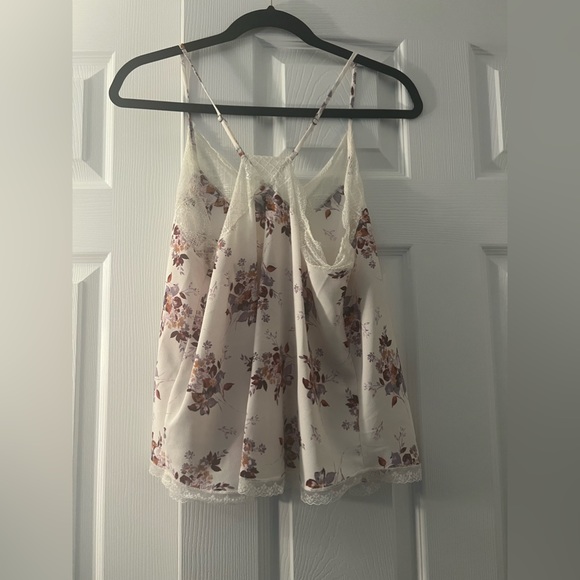 1.State Floral Lace Trim Cami Tank Top Size: M - Picture 7 of 8